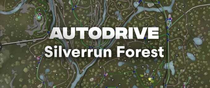 courseplay courses Autodrive Course for Silverrun Forest Farming Simulator mod