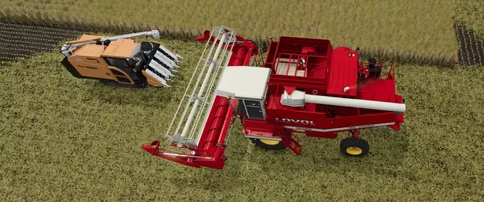 Other manufactors Rice Harvester LOVOL GK120PRO Farming Simulator mod