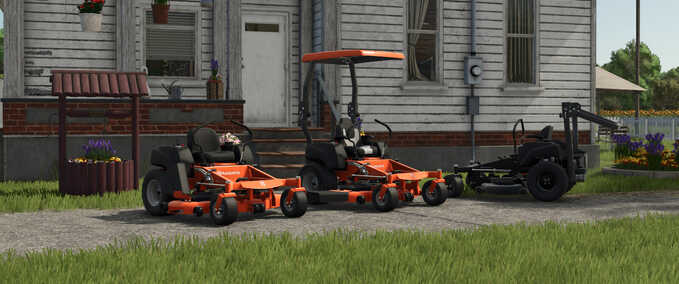 Mower Husqvarna MZ54 Farming Simulator mod