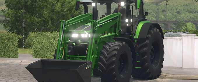 John Deere John Deere 7R with Front Loader Farming Simulator mod