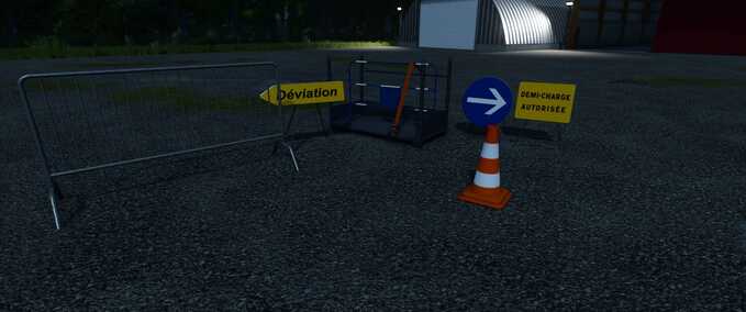 Site Barriers Pack Mod Image