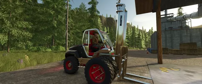 Other Vehicles Manitou Forklift Farming Simulator mod