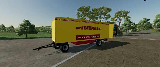 Other trailers Pinder Press Reception Trailer Farming Simulator mod