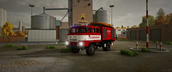 Fire department IFA L60 HLF Fire Brigade Farming Simulator mod