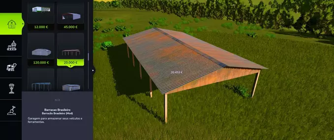 Sheds Brazilian Shed Farming Simulator mod