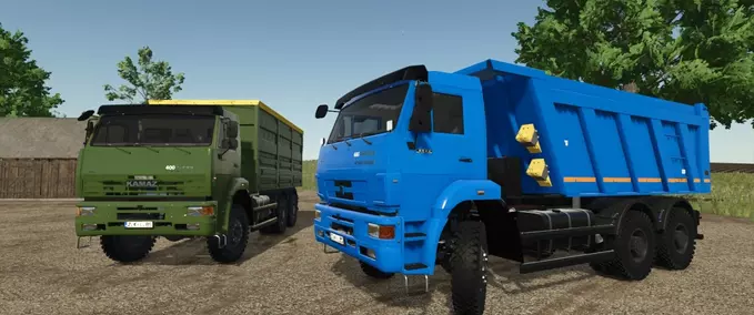 Trucks KamAZ-6522 Pack Farming Simulator mod