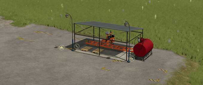 Factories Sawmill All-in-One Farming Simulator mod