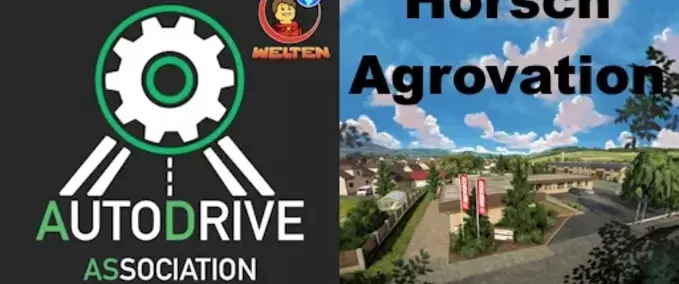 courseplay courses AutoDrive Network for Horsch Agrovation Map Farming Simulator mod