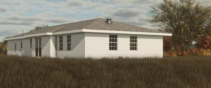 Buildings 1970's Farm House Farming Simulator mod