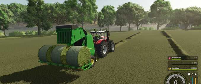 Balers Round Baler Pack with Accumulator Farming Simulator mod