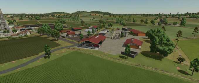 Maps La Ferme de la Vallee Map Farming Simulator mod