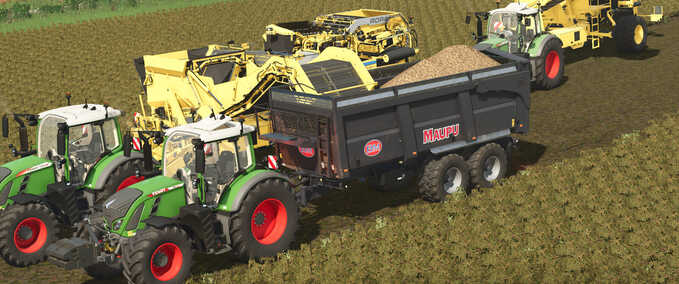 Trailers Maupu Evo BBM 18-24 Farming Simulator mod