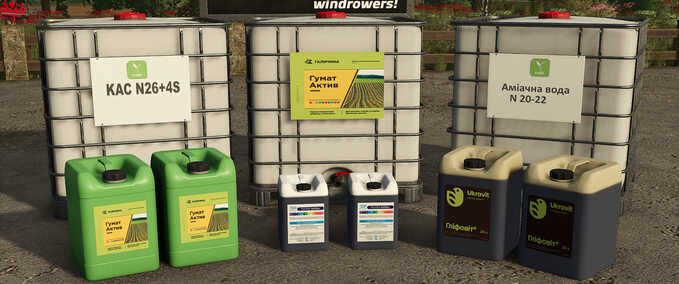 Placeable Objects Pallets and Big Bags UA Pack Farming Simulator mod