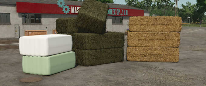 Placeable Objects Buyable Square Bales 120x70 Farming Simulator mod