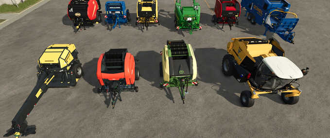 Balers Selectable Bale Capacity Pack Farming Simulator mod