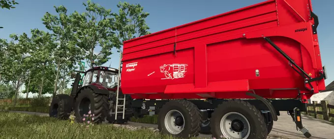 Trailers Krampe Big Body 650 Farming Simulator mod