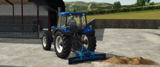 Other Implements Fleming Heavy Duty All Rubber Yard Scraper Farming Simulator mod