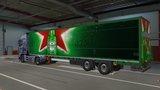 Heineken Skin swivel wall trailer Schmitz S.KO EXPRESS Skin 1.5x ETS2 / ATS Mod Thumbnail