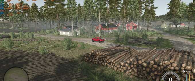 Maps Finnish Coastal Forest Farming Simulator mod