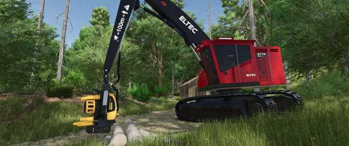 Forestry Eltec FH 277B Farming Simulator mod