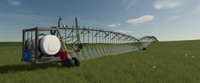 Other Implements Reinke Linear Irrigation System Farming Simulator mod