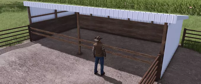 Decoration 30x16 Calf Shelter Farming Simulator mod