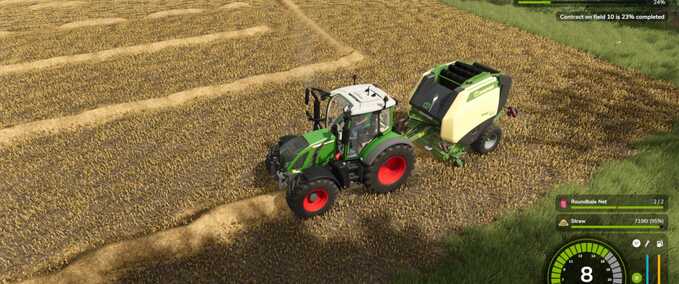 Scripts Round Baler Extension Farming Simulator mod