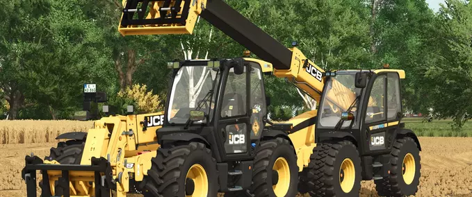 Telehandler JCB 541-70 Agri Pro & 542-70 Agri Telehandlers Farming Simulator mod