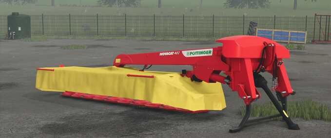 Mower Pöttinger Novacat 402 Farming Simulator mod