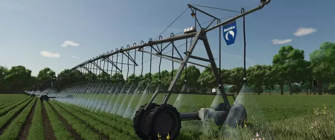 Other Implements Reinke Linear Irrigation System Farming Simulator mod