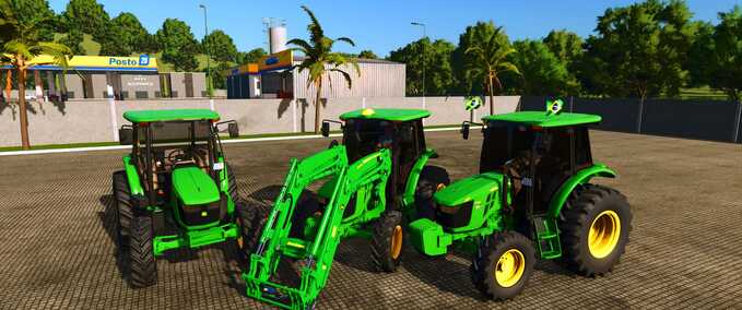 John Deere John Deere 5080E Farming Simulator mod