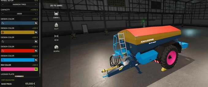 Amazone Spreaders Pack Mod Image