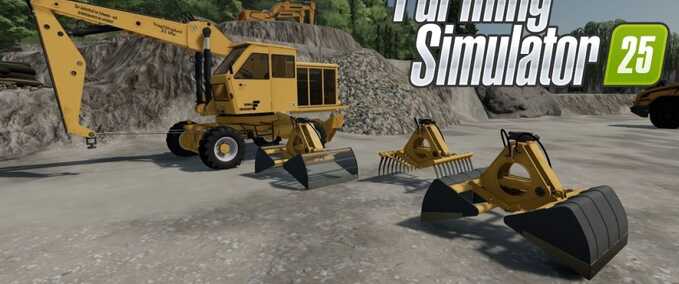 Weimar Fortschritt T-174 Excavator Mod Image