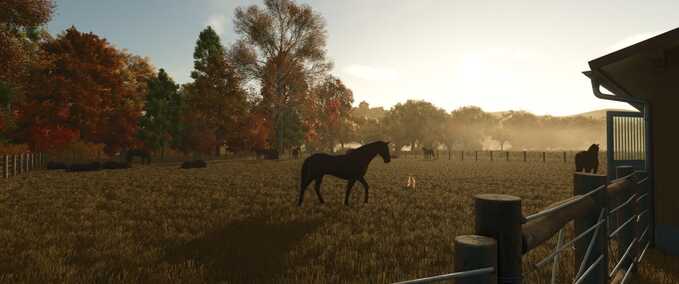 Gameplay Horse Care Manager Farming Simulator mod