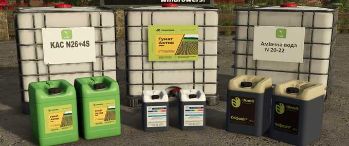 Placeable Objects Pallets and Big Bags UA Pack Farming Simulator mod