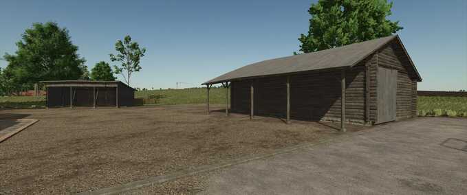 Sheds Old Log Sheds Farming Simulator mod