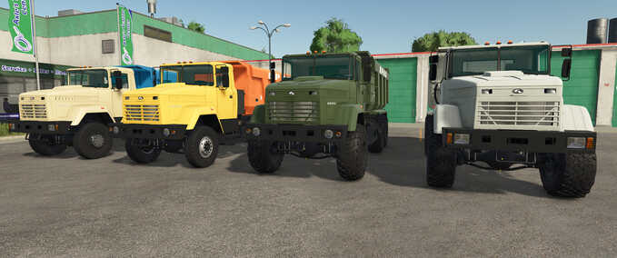 Trucks KrAZ 65032 Farming Simulator mod