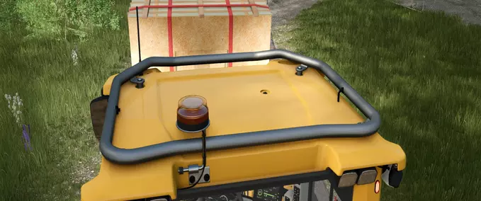 Prefab Roofbar & Enginebar for Volvo L120H (Prefab) Farming Simulator mod