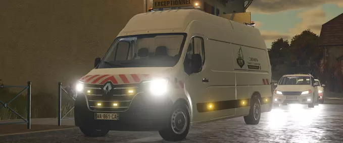 Cars Renault Master L4H3 Farming Simulator mod