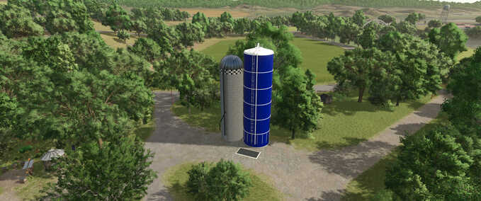 Silos American Multifruit Silos Farming Simulator mod