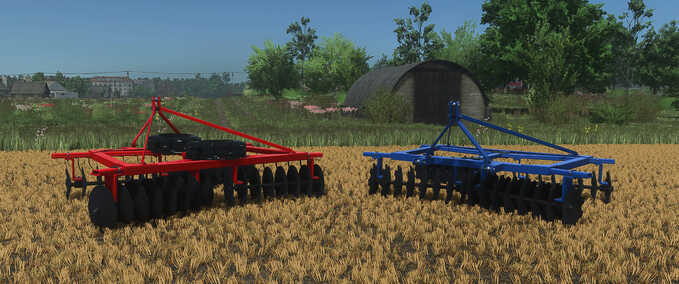 Disc Harrows Hydraulic Disc Harrow MF 32 Farming Simulator mod