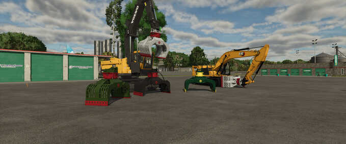 Other Implements Demarec DRG-22 Demolition Sorting Grab Farming Simulator mod