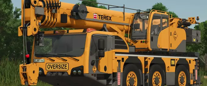 Other Vehicles Terex 3160 Crane Farming Simulator mod