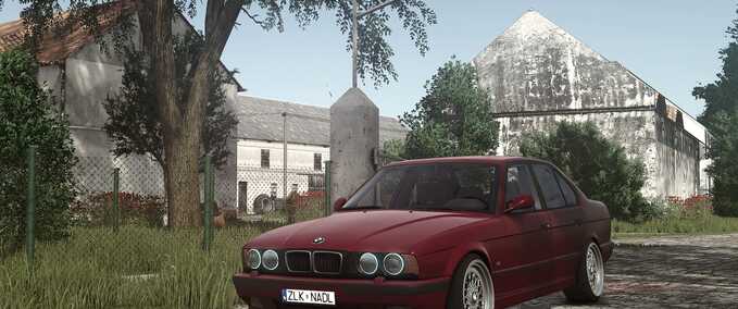 Cars BMW E34 Farming Simulator mod