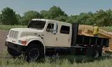 International 4900 Flatbed Straw Truck Mod Thumbnail