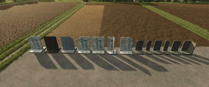 Decoration Deko Stones T and L Big Pack Farming Simulator mod