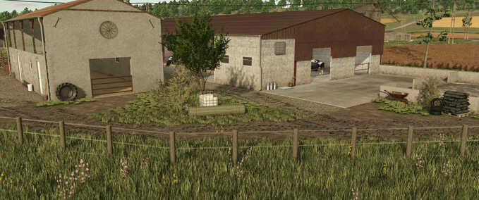 Maps & Buildings Cow Farm Pack Farming Simulator mod