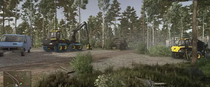 Maps Finnish Coastal Forest Farming Simulator mod