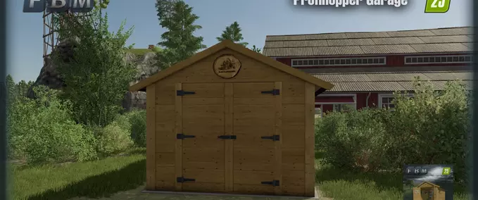 Sheds Profihopper Garage Farming Simulator mod