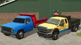 1991 Dodge Ram 3500 HD & 2016 Ford F450 Dump Trucks Mod Thumbnail